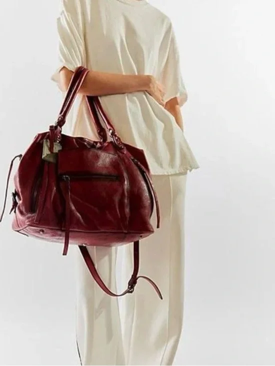 Free People Emerson Tote - Red Rock Color, from the We the People Line. - Picture 4 of 8